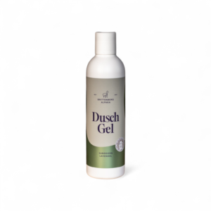 Alpaka Duschgel Sanddorn & Lavendel mit Alpakakeratin - für gesunde, geschmeidige Haut
